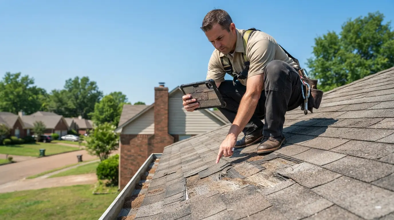 Inspections & Maintenance roofing work in Memphis