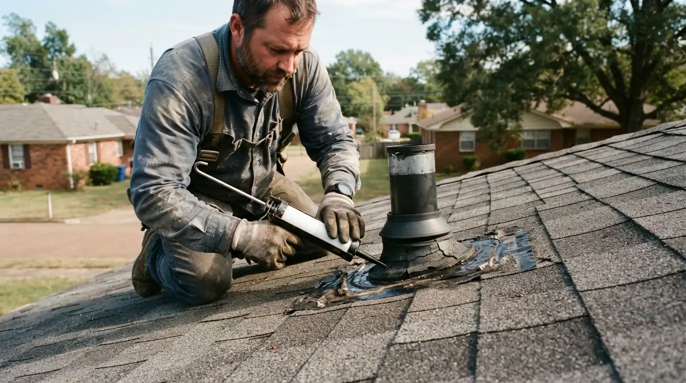 Repairs & Leaks roofing work in Memphis
